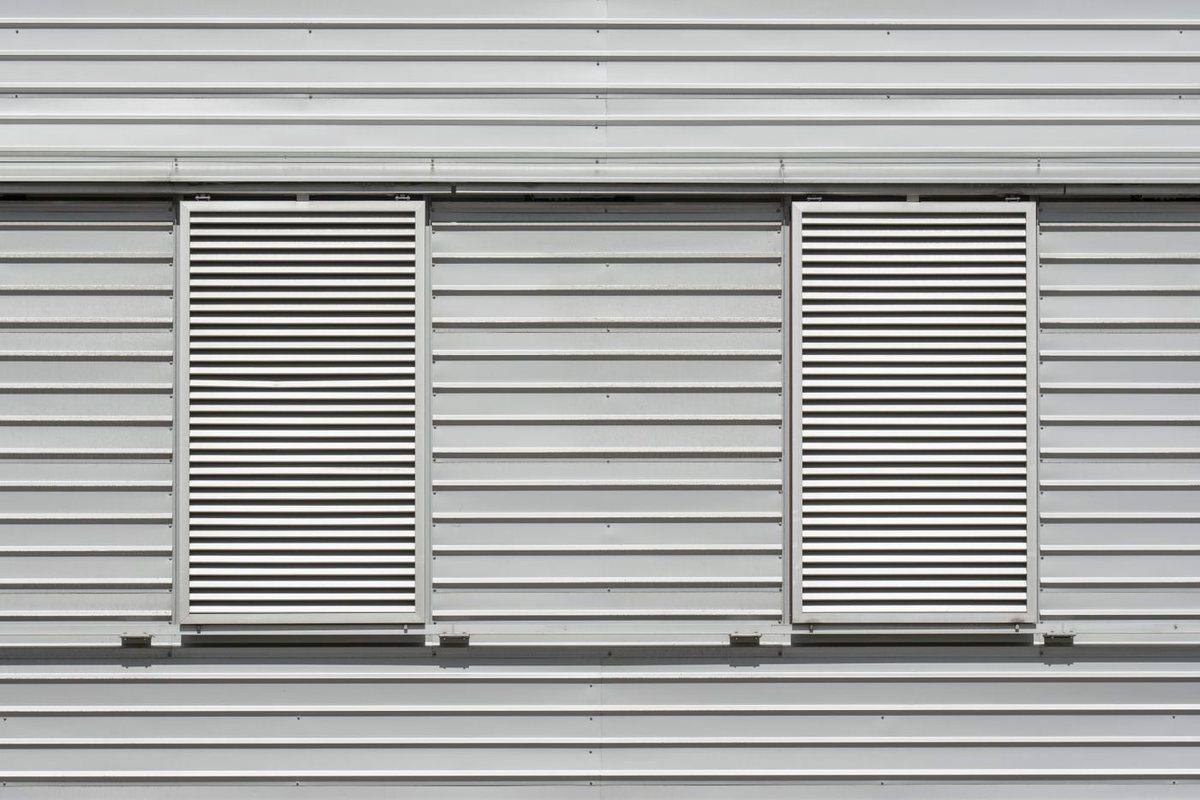 Aluminium Louvers - Eizen Steel Fabrication UAE
