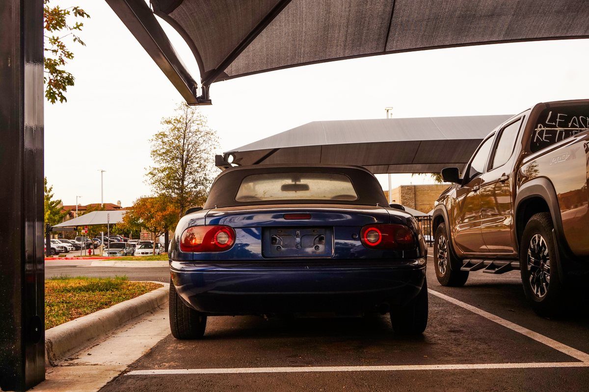 Parking Shades - Eizen Steel Fabrication UAE