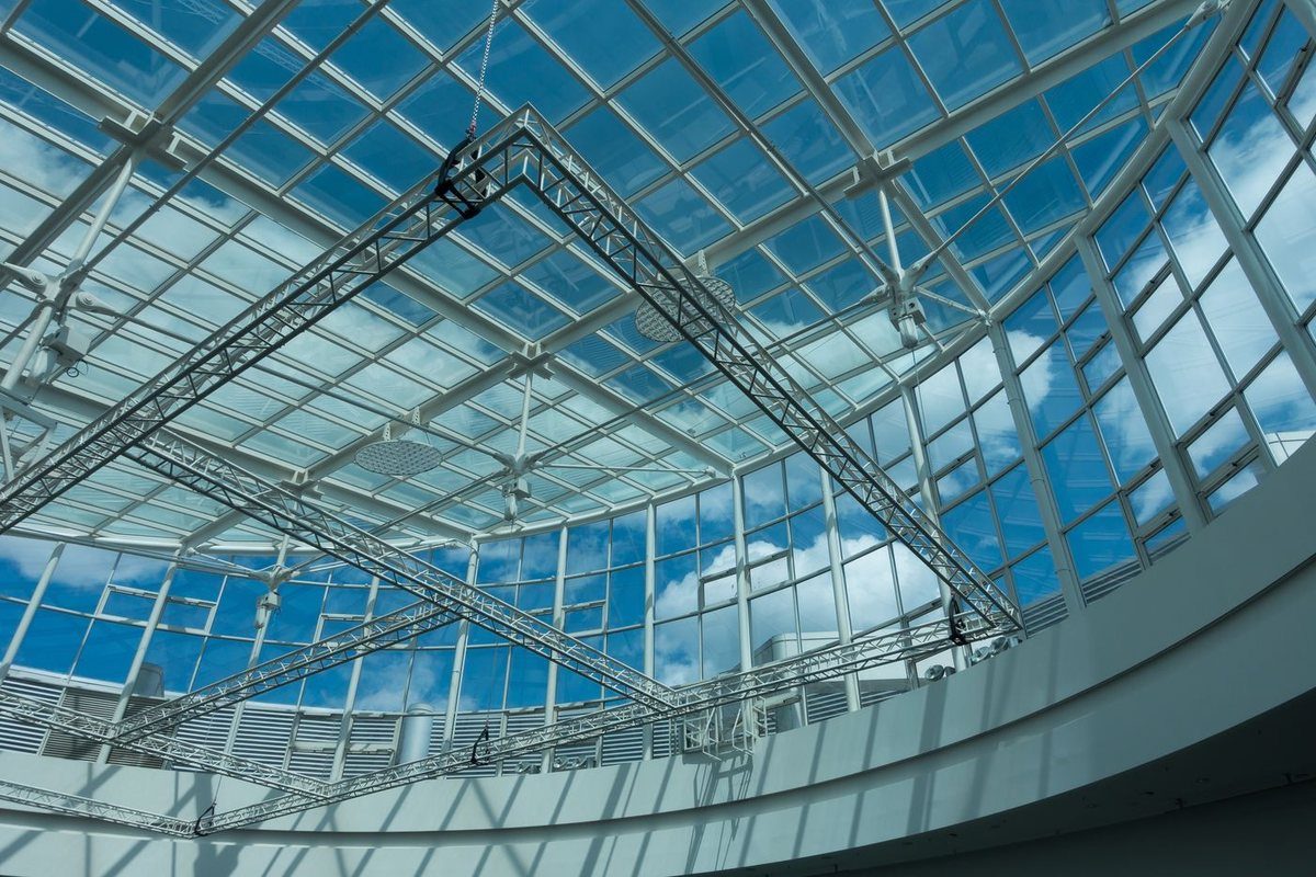 Skylight & Gridshell - Eizen Steel Fabrication UAE
